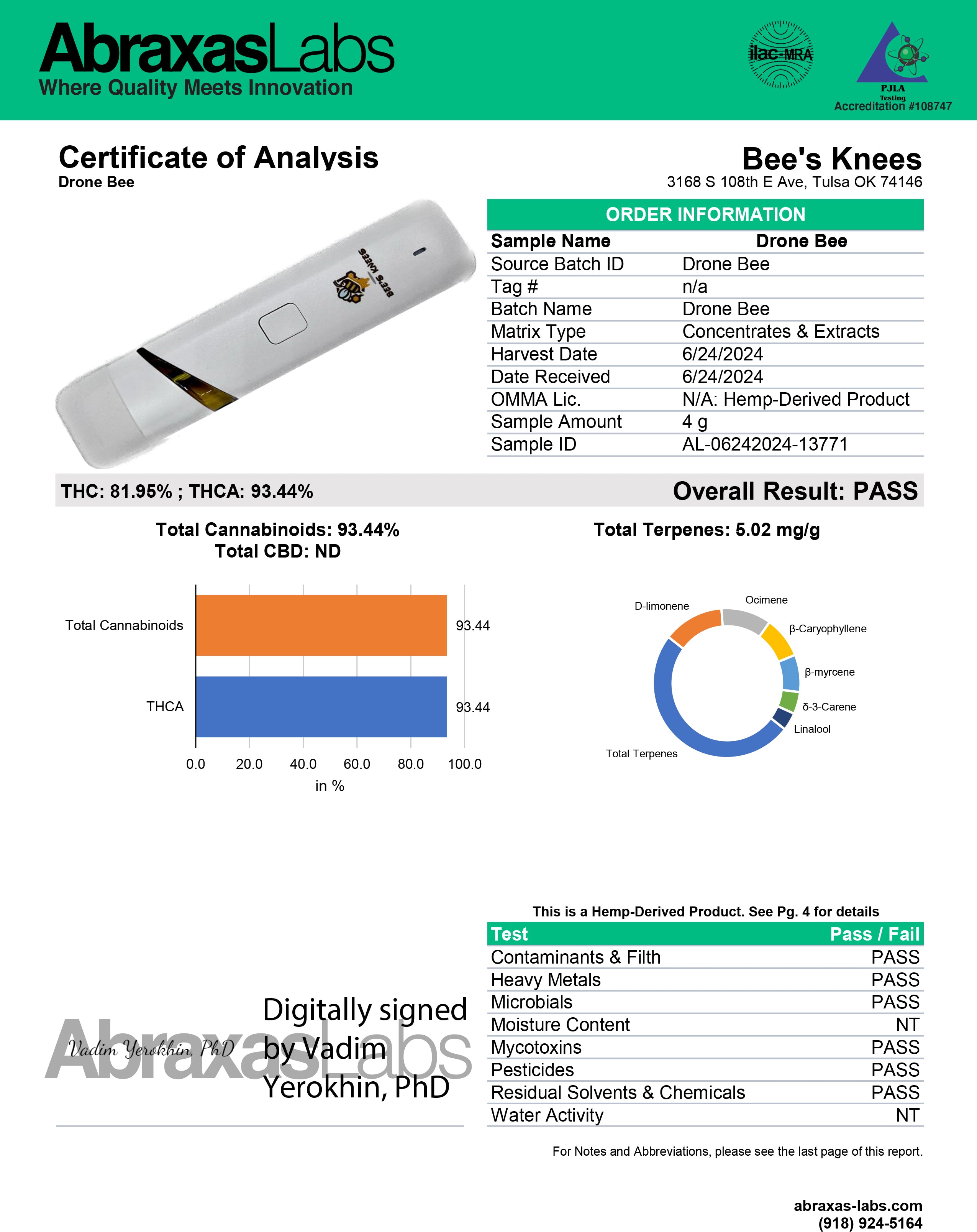 Drone Bee Disposable (2G)