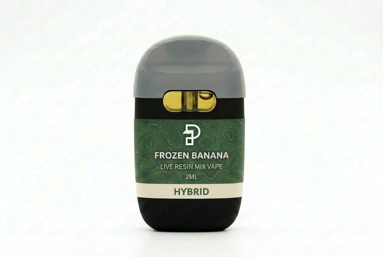 Frozen Banana Live Resin Mix Vape Cart - 2ML