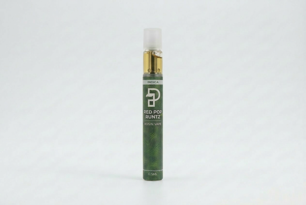 Red Pop Runtz Live Rosin Vape Cart .5ML